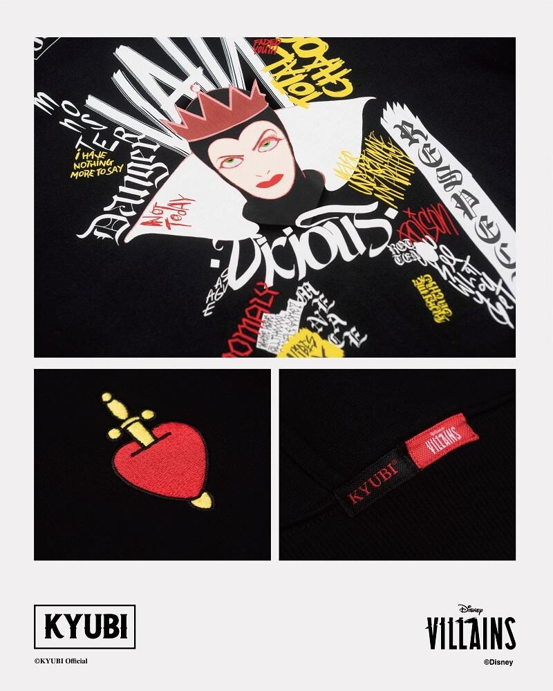 「KYUBI」Evil Queen the Dark Arts Zipped Hoodie HK$780